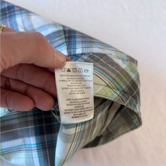 Women’s Lole Plaid Adjustable Waist Back Zip Pockets Tennis Skort Short Size 12 - Picture 13 of 15